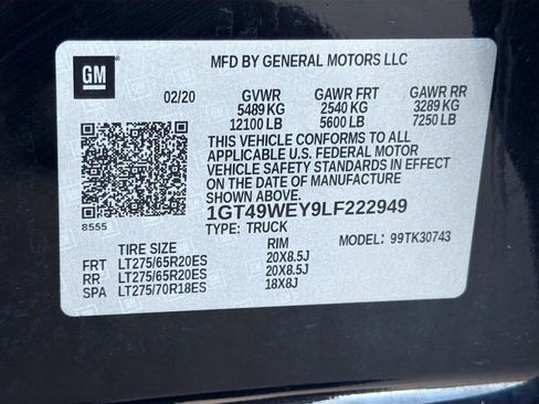 Used 2020 GMC Sierra 3500 Denali w/ Denali Ultimate Package AWD/4WD image 47