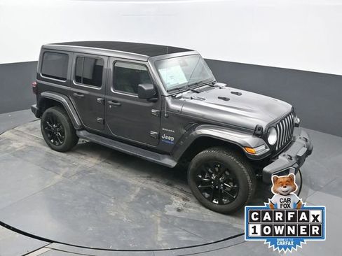 Used 2021 Jeep Wrangler Unlimited Sahara w/ Cold Weather Group image 49