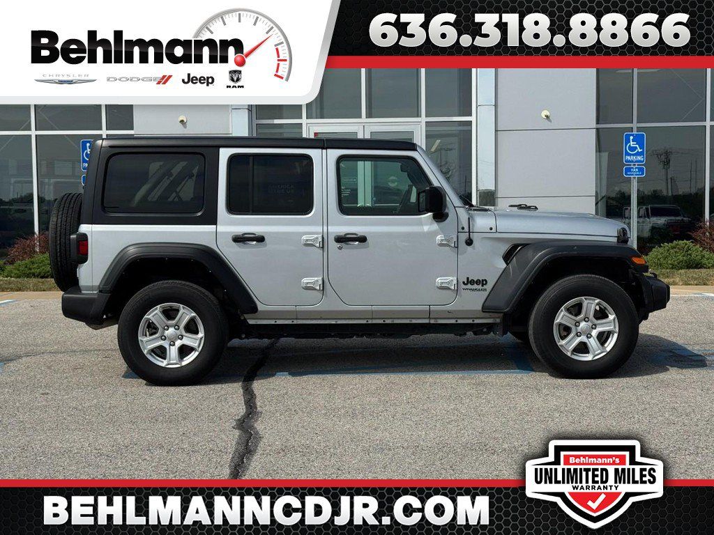 Used 2022 Jeep Wrangler Unlimited Sport AWD/4WD image 1