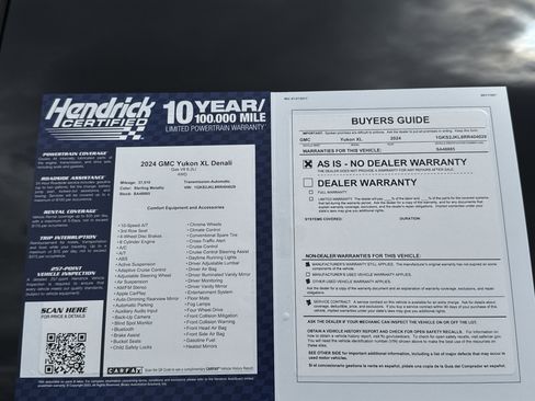 Used 2024 GMC Yukon XL Denali w/ Denali Reserve Package AWD/4WD image 42