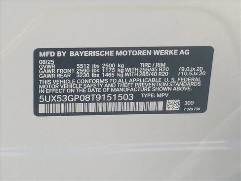 Used 2026 BMW X3 xDrive30 w/ M Sport Package image 19