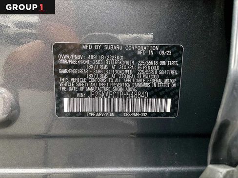 Used 2023 Subaru Forester Limited AWD/4WD image 35