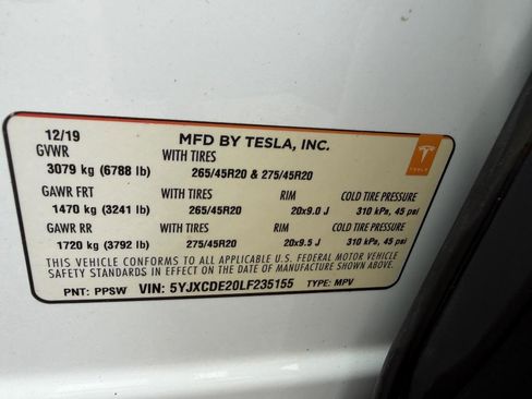 Used 2020 Tesla Model X Long Range image 25