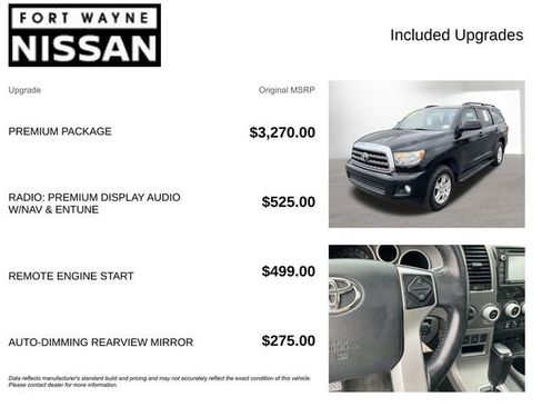 Used 2017 Toyota Sequoia SR5 w/ Premium Package image 4