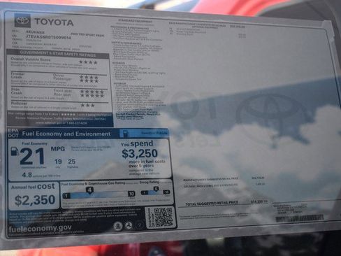 New 2026 Toyota 4Runner TRD Sport Premium image 15