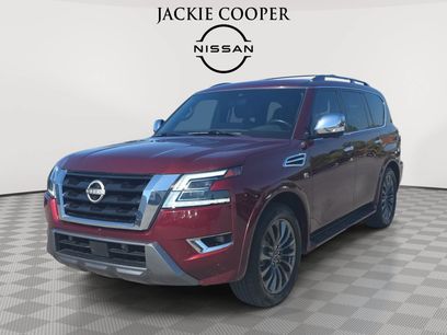 Used 2022 Nissan Armada Platinum w/ Captain's Chairs Package