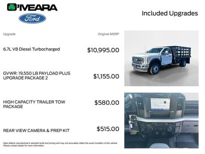 New 2026 Ford F550 4x4 Regular Cab Super Duty