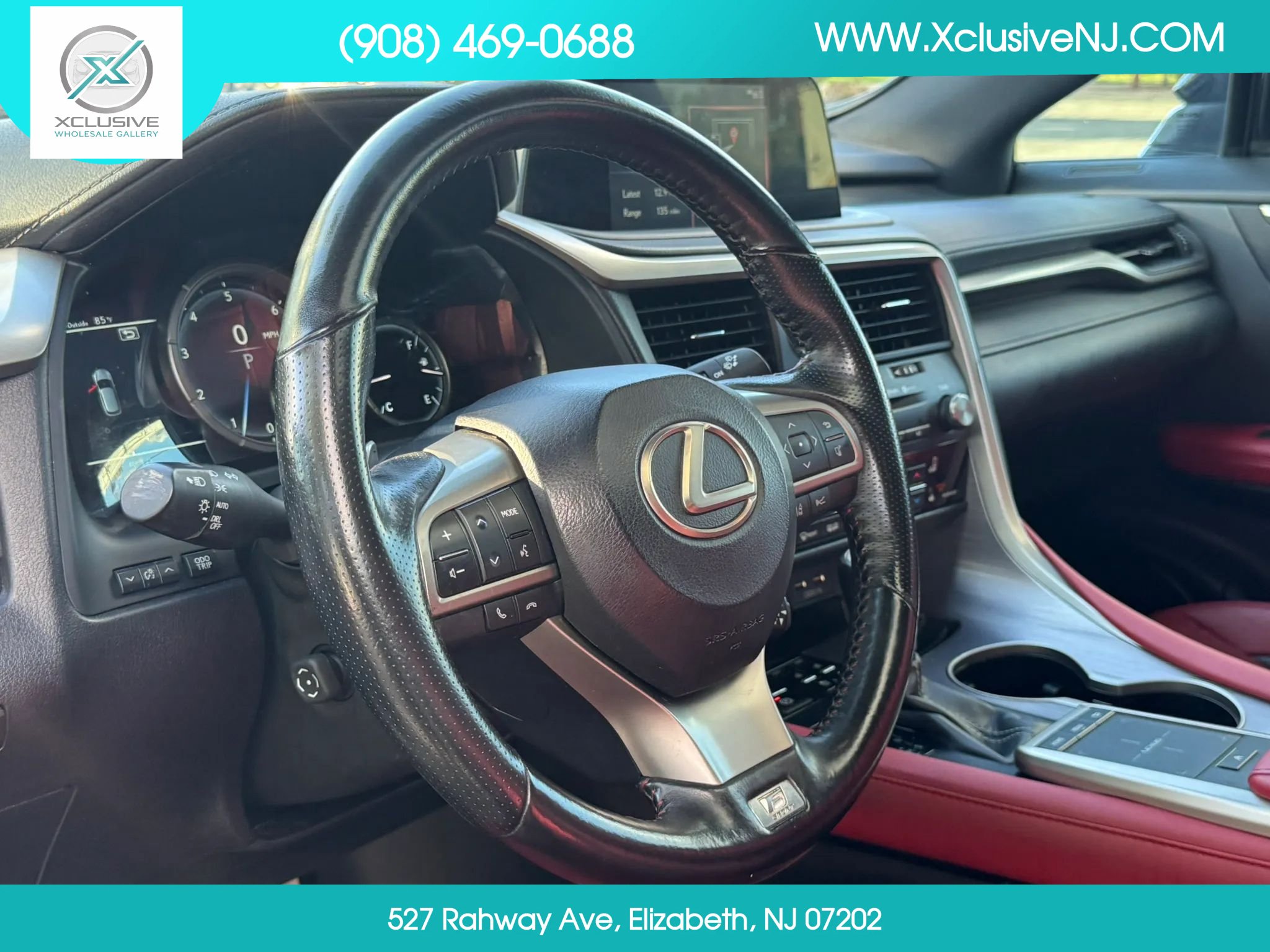 Used 2021 Lexus RX 350 F Sport w/ Accessory Package AWD/4WD image 9