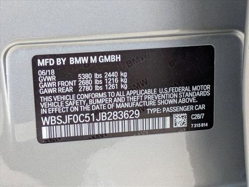 Used 2018 BMW M5 w/ Executive Package image 26