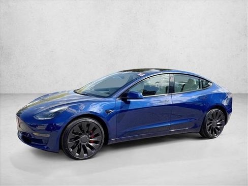 Used 2023 Tesla Model 3 Performance AWD/4WD image 1