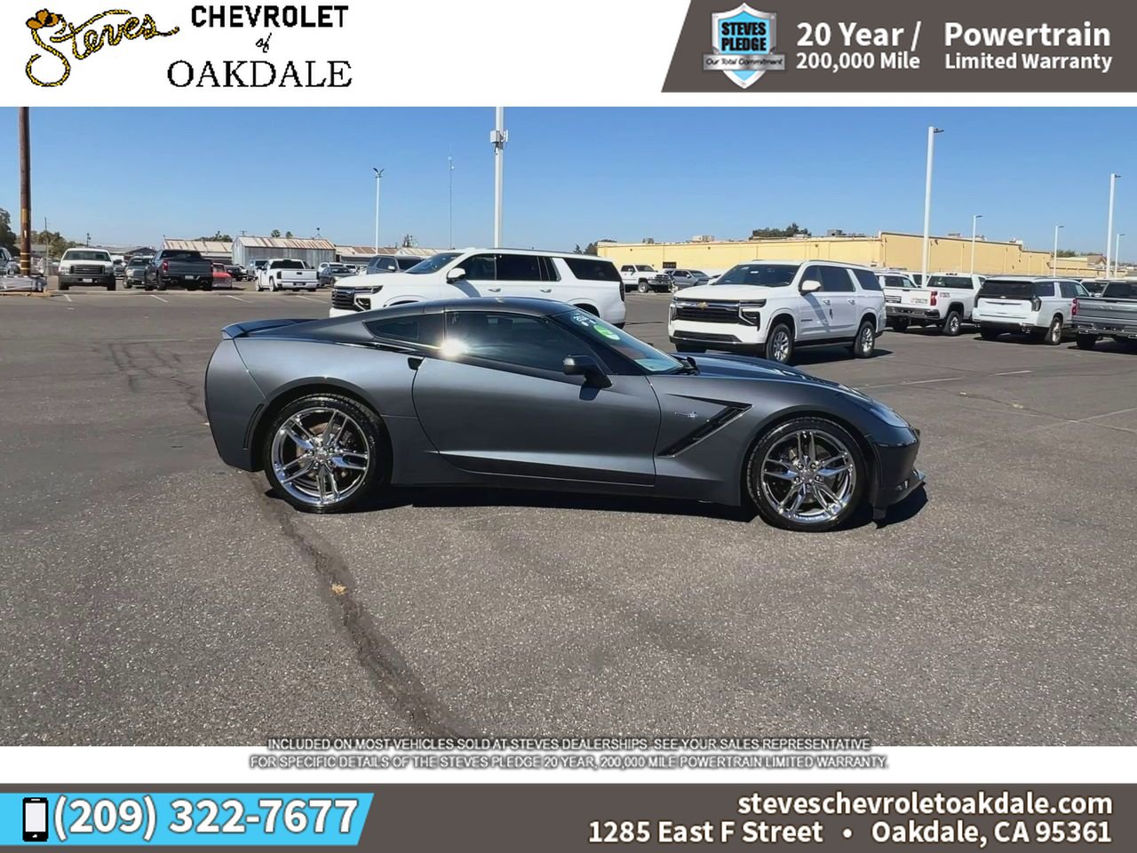 Certified 2014 Chevrolet Corvette Stingray Coupe w/ 3LT Preferred Equipment Group RWD image 13