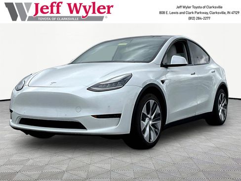 Used 2020 Tesla Model Y Long Range AWD/4WD image 1