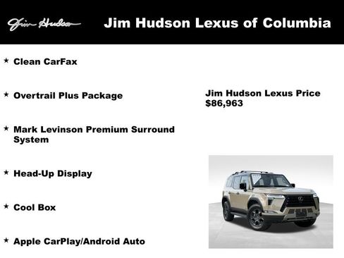 Certified 2024 Lexus GX 550 AWD/4WD image 4
