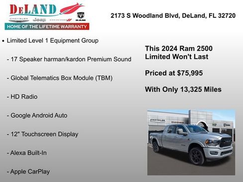 Used 2024 RAM 2500 Limited image 18