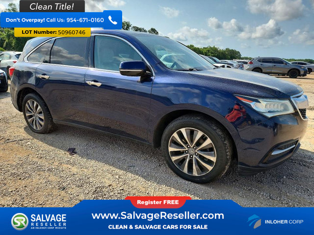 Used 2016 Acura MDX w/ Technology Package AWD/4WD image 5