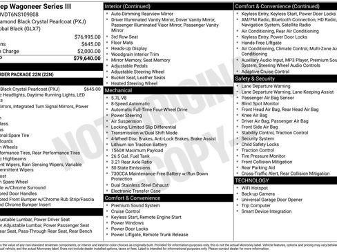 Used 2022 Jeep Wagoneer Series III image 42