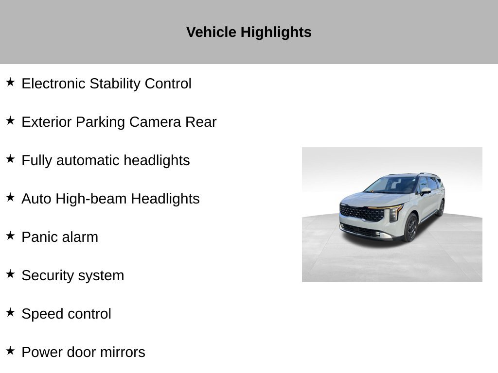 Used 2025 Kia Carnival SX FWD image 18
