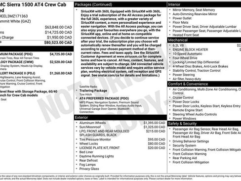 Used 2021 GMC Sierra 1500 AT4 w/ AT4 Premium Package AWD/4WD image 2