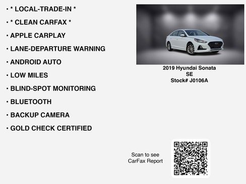 Used 2019 Hyundai Sonata SE image 7