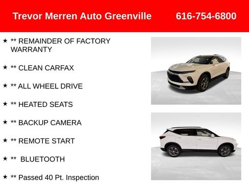 Used 2024 Chevrolet Blazer LT w/ Convenience Package AWD/4WD image 8