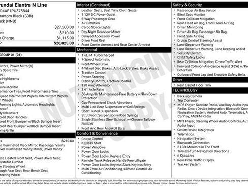 Used 2023 Hyundai Elantra N Line FWD image 30