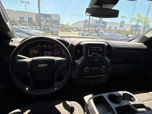 Used 2024 Chevrolet Silverado 1500 Custom w/ Turbomax Blackout Package RWD image 24