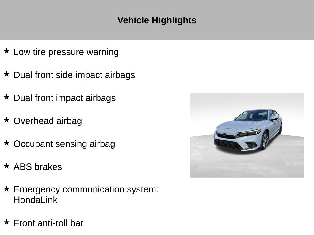 Used 2024 Honda Civic Touring image 36
