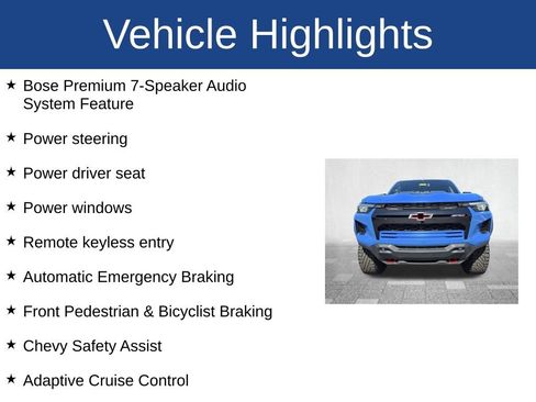 Used 2025 Chevrolet Colorado ZR2 w/ Technology Package image 4