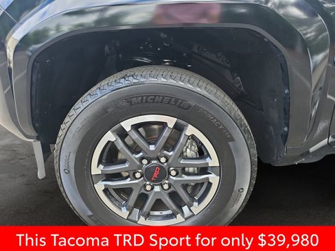 Used 2024 Toyota Tacoma TRD Sport w/ TRD Sport Upgrade Package AWD/4WD image 41