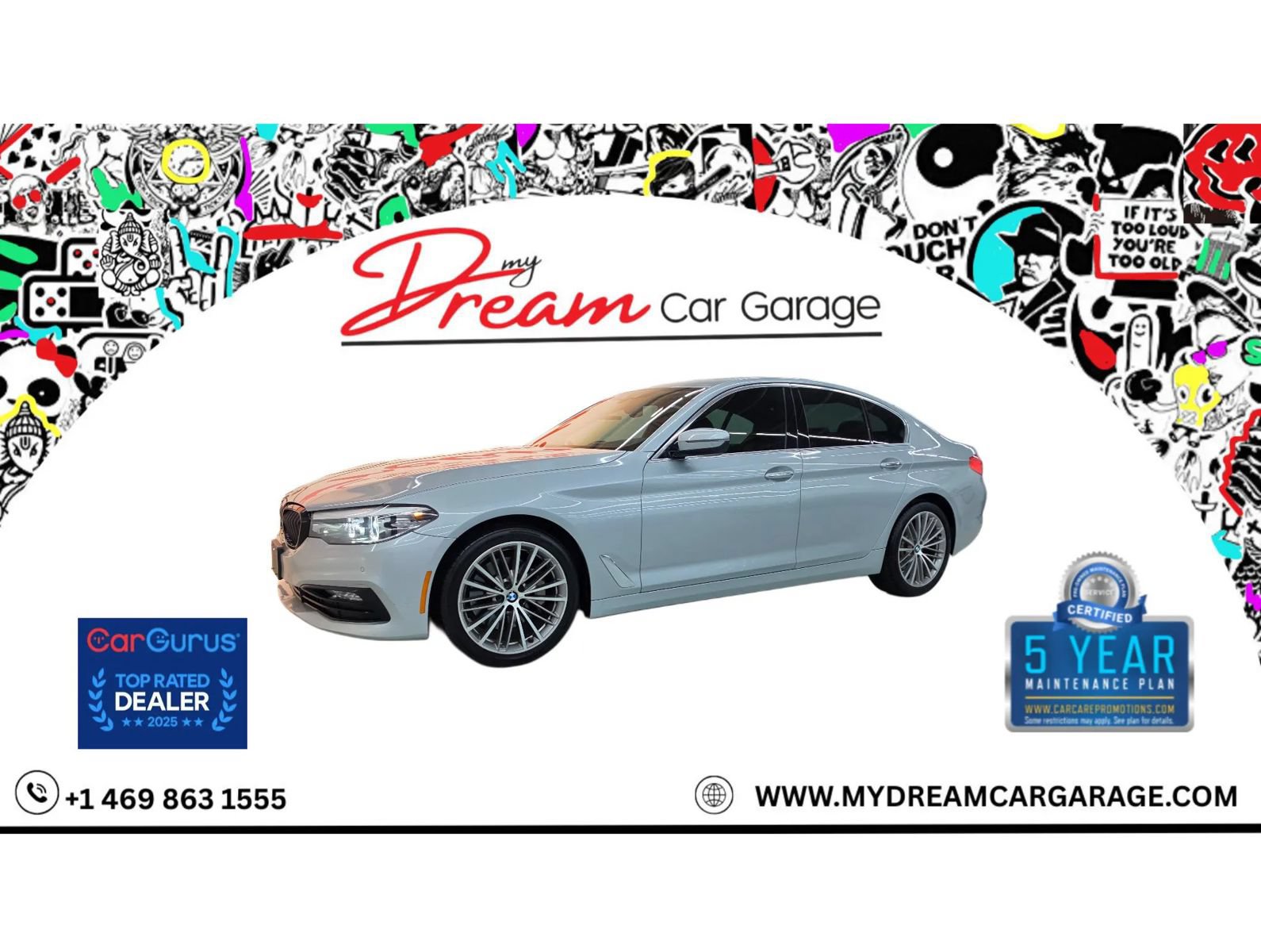 Used 2018 BMW 530i RWD image 1