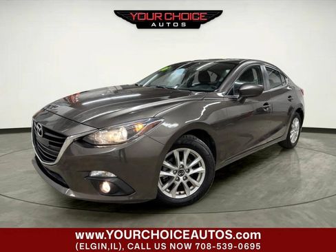 Used 2016 MAZDA MAZDA3 i Touring w/ Popular Equipment Package FWD image 1