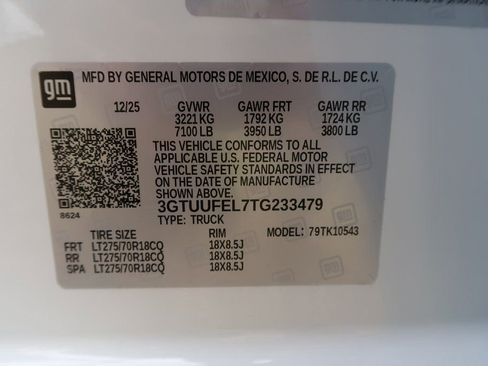 New 2026 GMC Sierra 1500 AT4X image 25