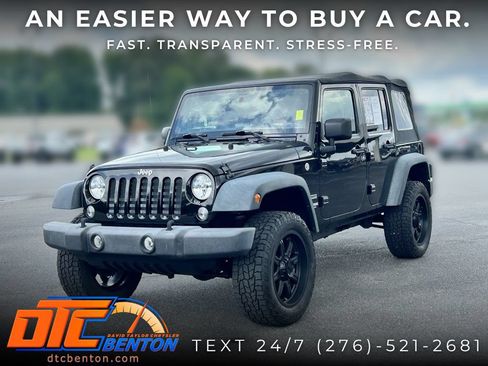 Used 2018 Jeep Wrangler Unlimited Sport S AWD/4WD image 3