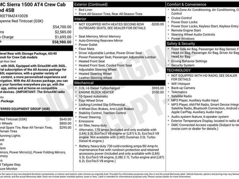Used 2021 GMC Sierra 1500 AT4 AWD/4WD image 11