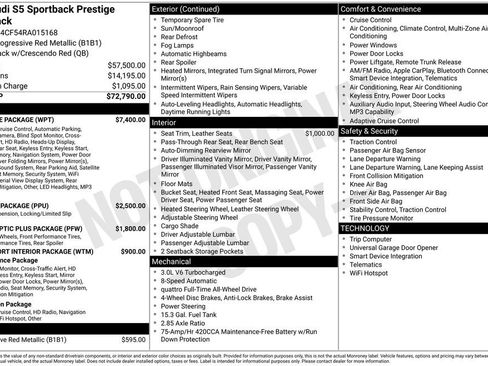 Used 2024 Audi S5 Prestige w/ Prestige Package image 3