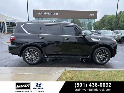 Used 2023 Nissan Armada Platinum w/ Captain's Chairs Package AWD/4WD image 1