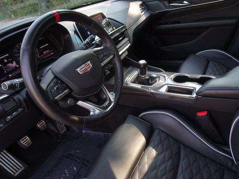 Certified 2023 Cadillac CT4 V Blackwing w/ Technology Package RWD image 13