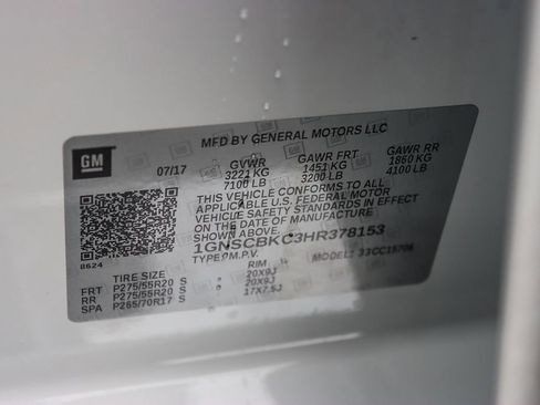 Used 2017 Chevrolet Tahoe LT w/ LT Signature Package image 11