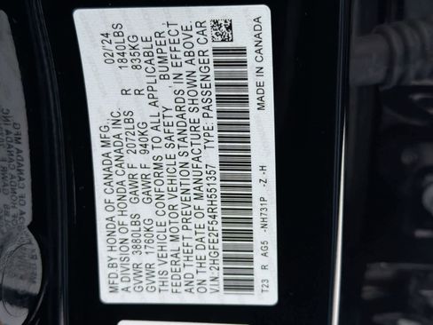 Used 2024 Honda Civic Sport image 36