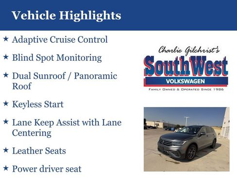 Used 2024 Volkswagen Tiguan SE image 13