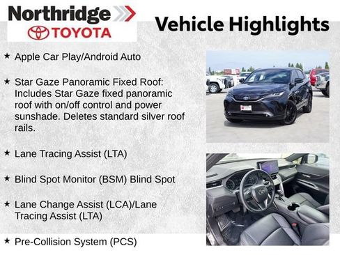 Used 2023 Toyota Venza Nightshade AWD/4WD image 2