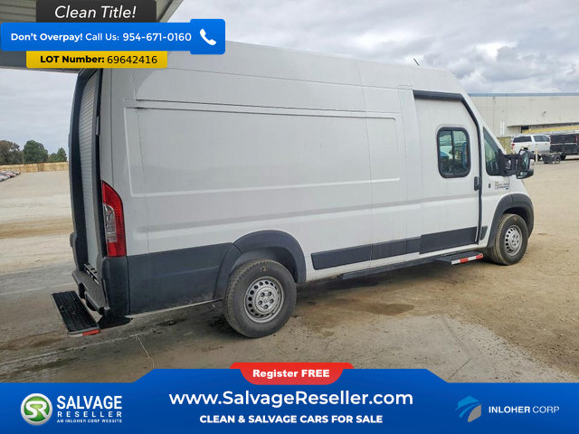 Used 2024 RAM ProMaster 3500 w/ Delivery Van Package FWD image 4