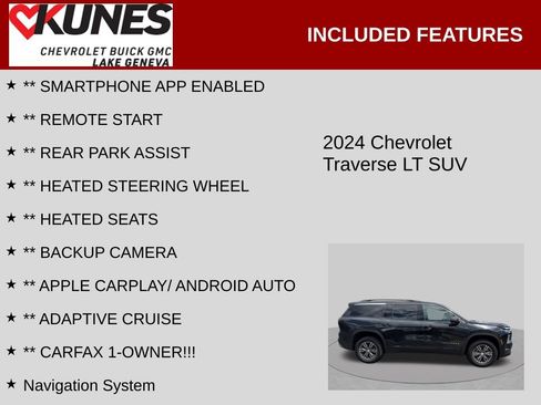 Used 2024 Chevrolet Traverse LT FWD image 2