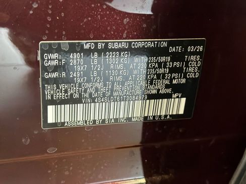 New 2026 Subaru Forester Touring AWD/4WD image 31