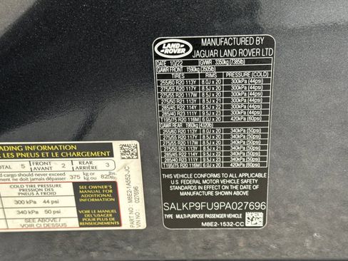 Certified 2023 Land Rover Range Rover SE image 35