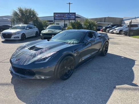 Used 2019 Chevrolet Corvette Grand Sport w/ Carbon Flash Badge Package image 1