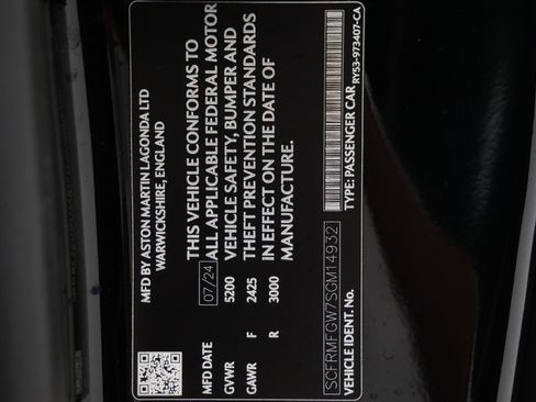 Used 2025 Aston Martin DB12 Convertible RWD image 20