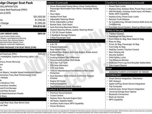 Used 2023 Dodge Charger Scat Pack w/ Technology Group image 29