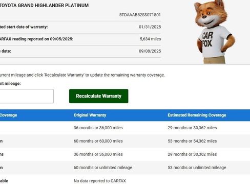 Used 2025 Toyota Grand Highlander AWD image 64