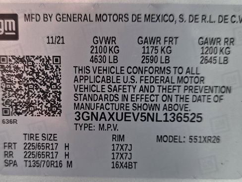 Used 2022 Chevrolet Equinox LT image 38